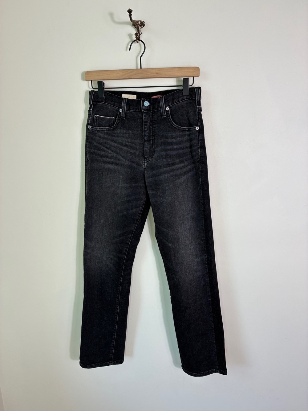 Pilcro Black Vintage Straight Denim Pants Size 28